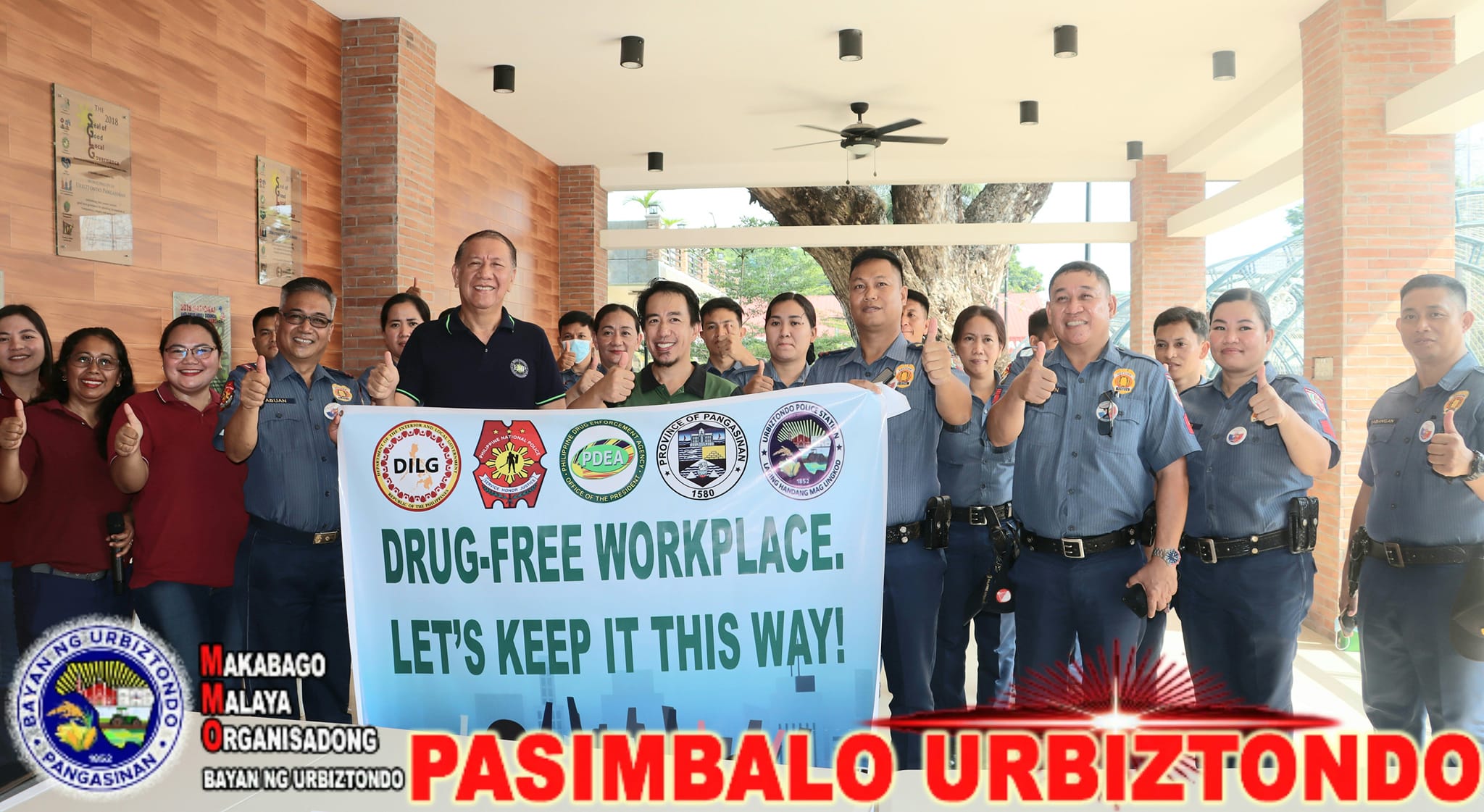 Read more about the article DRUG-FREE WORKPLACE ORIENTATION ng Urbiztondo PS Personnel at ilang stakeholders na isinagawa sa Urbiztondo People’s Park.