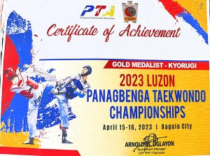 Read more about the article Congratulations sa isa sa mga PRIDE OF URBIZTONDO ang UIS TAEKWONDO TEAM!