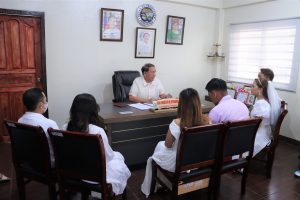 Read more about the article Mayor Modesto M. Operania officiated the wedding of the following couples today at His office: June 2, 2023