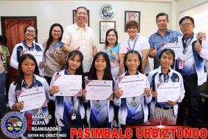 Read more about the article DISTRIBUTION OF CASH INCENTIVES AND CERTIFICATE OF RECOGNITION TO THE MEDALIST ATHLETES OF R1AA 2023